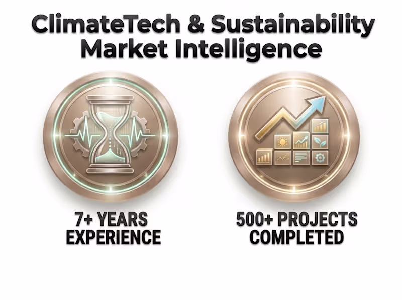 Cover image for ClimateTech & Sustainability Market Intelligence