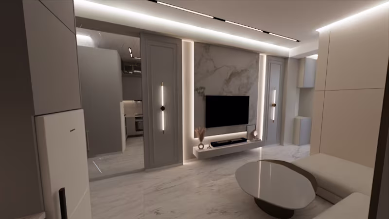 Cover image for 32 m² Modern Apartment —