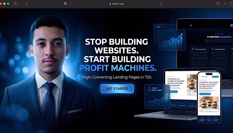 Cover image for High-Converting Sales Landing Page (72h Delivery)
