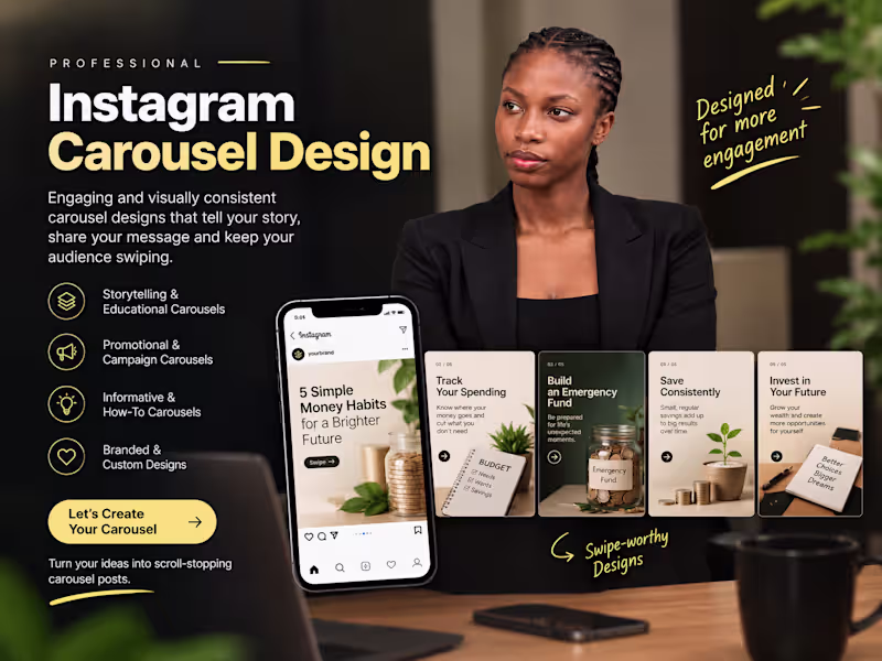 Cover image for Instagram Carousel Design