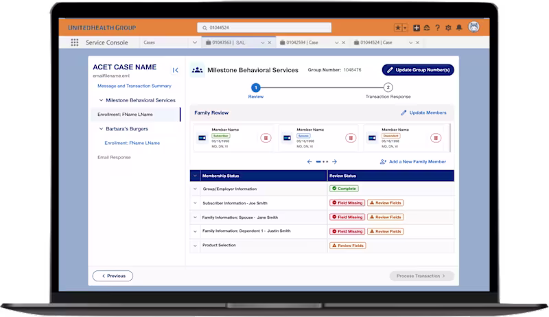 Cover image for AI-Integrated Support Module Design for United Healthcare