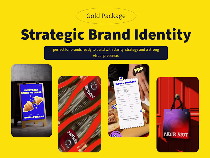 Cover image for Gold Package — Strategic Brand Identity