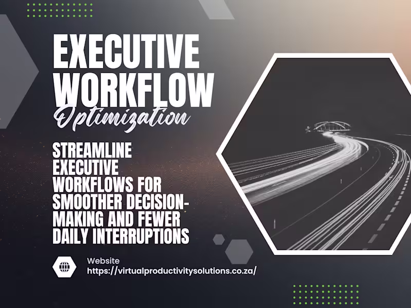 Cover image for Executive Workflow Optimization