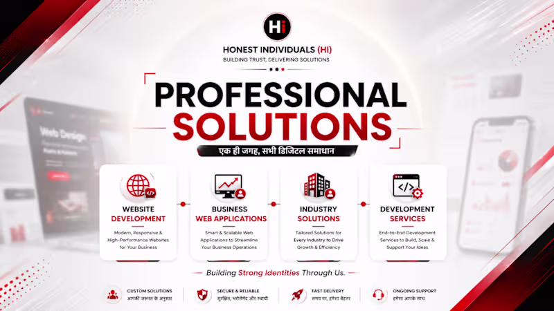 Cover image for Professional web and Application Development in Affordable price
