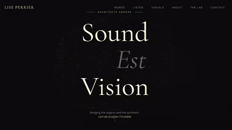Cover image for Not just a website, an experience. Animated, immersive, and ...