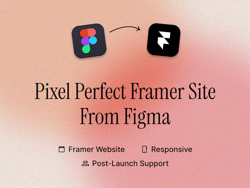 Cover image for Pixel-Perfect Framer Sites From Figma