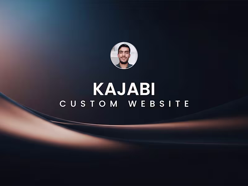 Cover image for Kajabi Custom Website Development