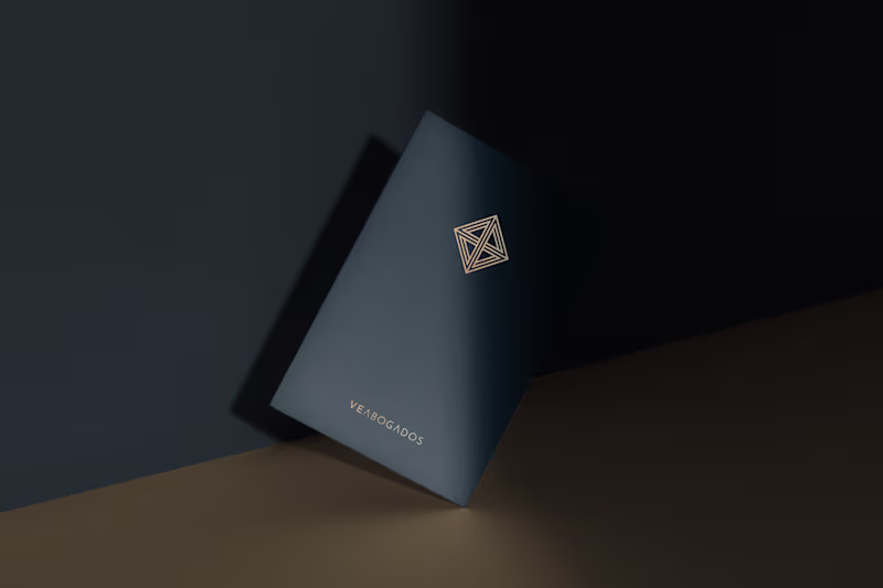 Cover image for VE ABOGADOS Brand Identity Design