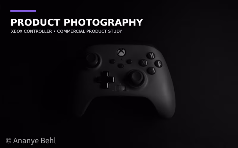 Cover image for Xbox Controller — Product Photography