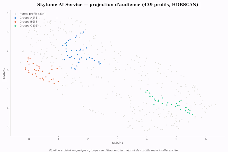 Cover image for Skylume audience clustering experiment