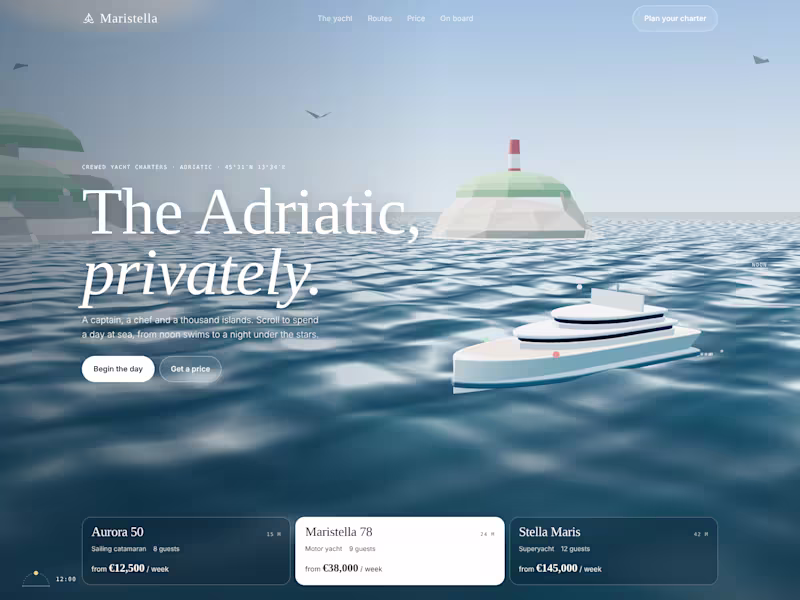 Cover image for 3D Web Designer for luxury brands