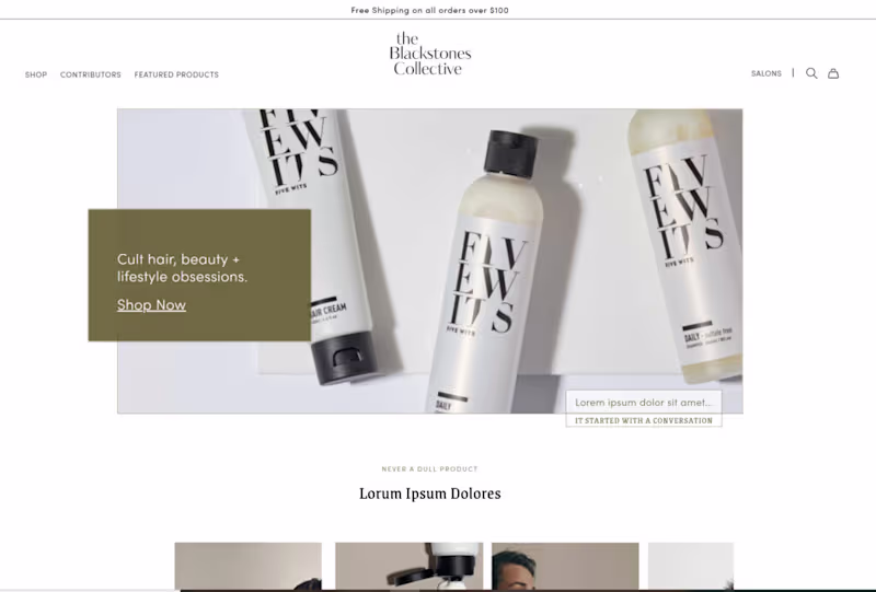Cover image for The Blackstones Collective - Shopify