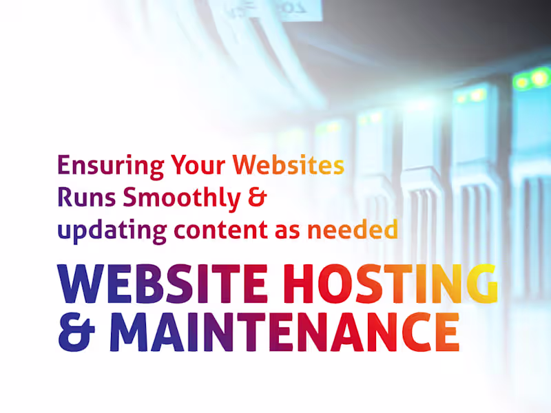Cover image for Website Hosting and Maintenance: Ensuring its Live 24/7/365
