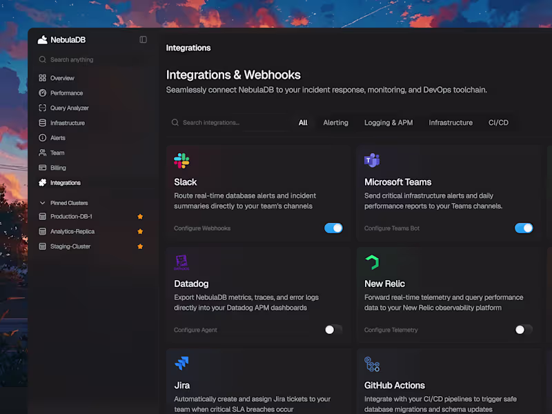 Cover image for Integration Page