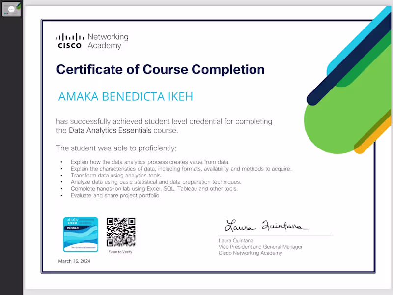 Cover image for As a data analyst, I am eager to embark on a meaningful career.