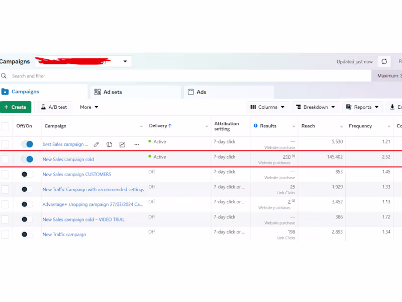 Cover image for Facebook Ads Campaign Management &