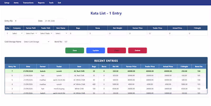 Cover image for Full-stack trading management application built