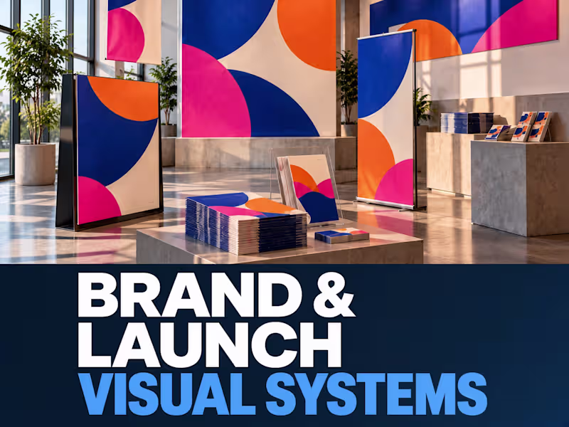 Cover image for Brand & Launch Visual Systems