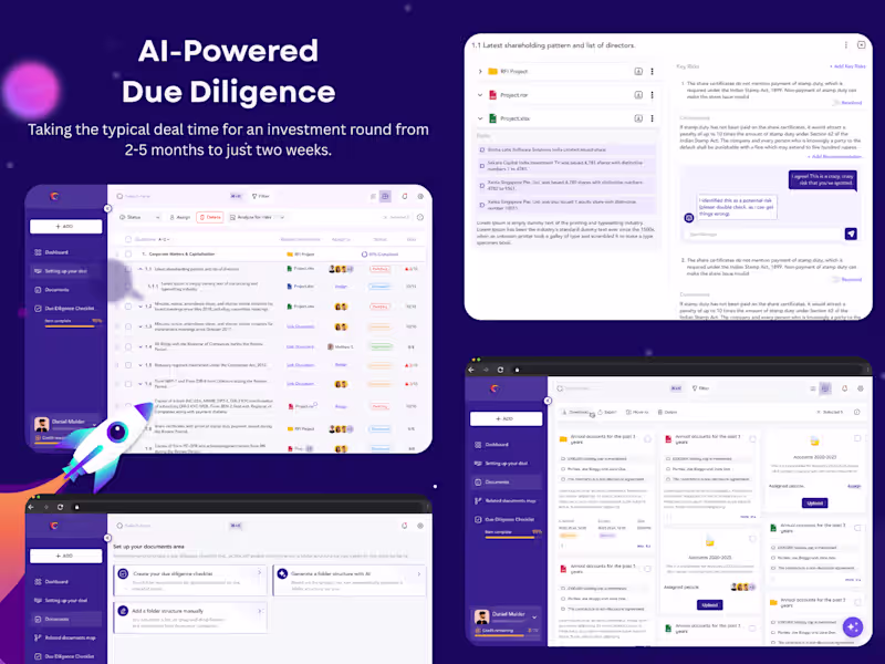 Cover image for AI-Powered Due Diligence Platform