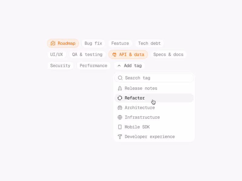 Cover image for Interactive tag input dropdown