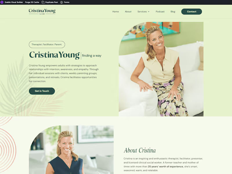 Cover image for Cristina Young