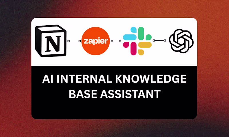Cover image for AI Internal Knowledge Base Assistant
A