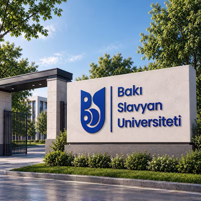 Cover image for Baku Slavic University - Logo Rebranding Concept