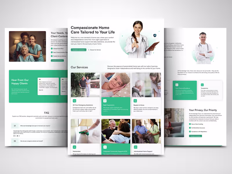 Cover image for Wix Website Design, Development and Branding | Homebridge Care