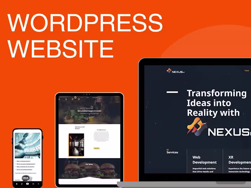 Cover image for WordPress websites