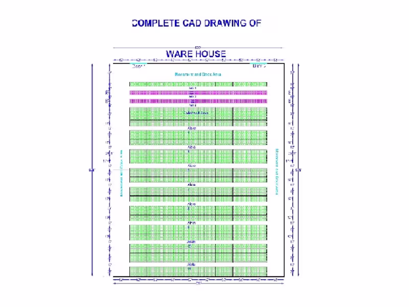 Cover image for Designed an optimized warehouse layout