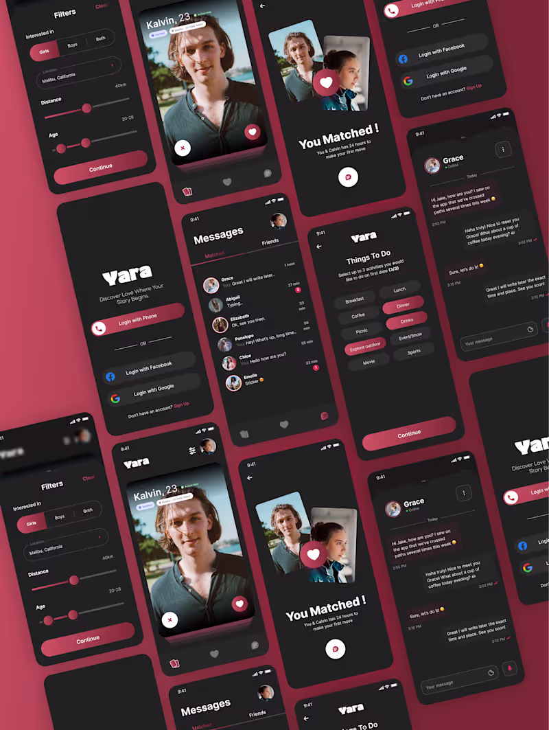 Cover image for YARA - Mobile app Design