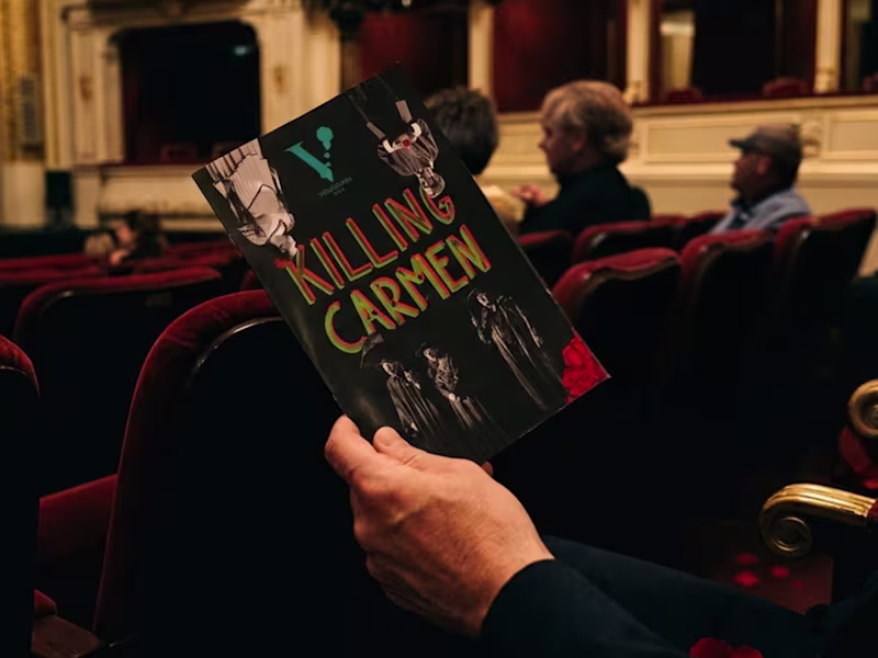 Cover image for Killing Carmen: A Brochure Redesign