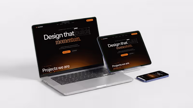 Cover image for Snapra Studio — design and development studio site