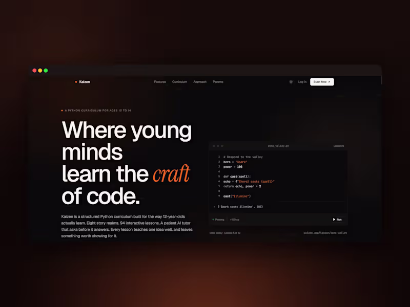 Cover image for Kaizen is a Python learning