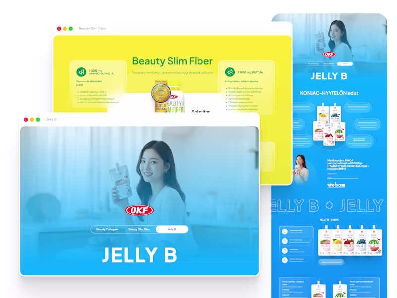Cover image for OKF Product Landing Page -