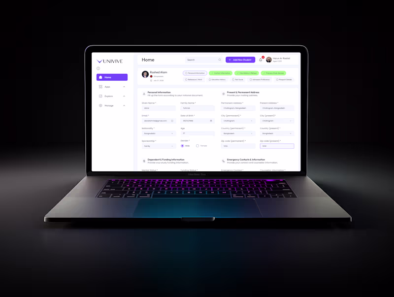Cover image for Student Recruitment Platform Design