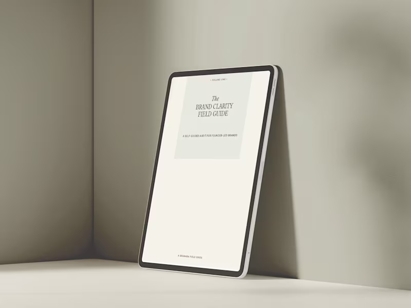 Cover image for Brand Clarity Audit