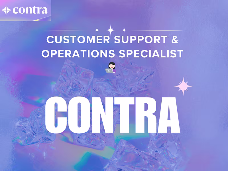 Cover image for Customer & Operations Support