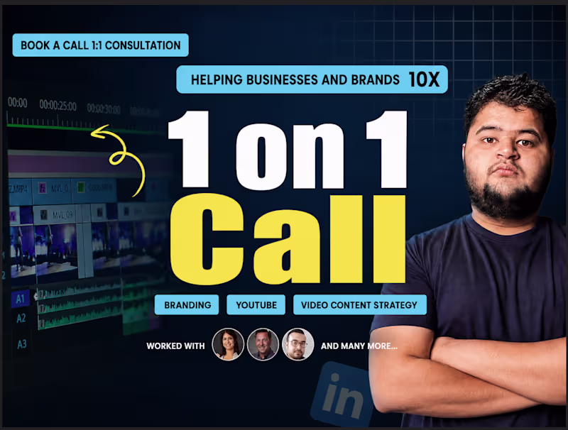 Cover image for 60-Minute YouTube Growth & Strategy Consultation