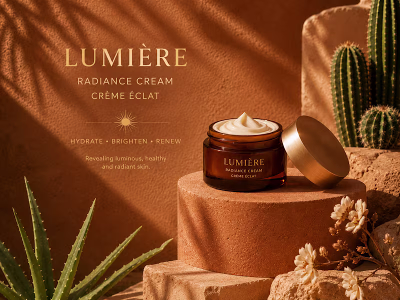 Cover image for Skin Care Advertising Campaign Premium Commercial Brand  