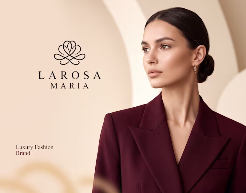 Cover image for Luxury Fashion Brand Identity & Visual Design
