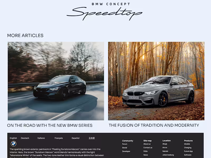 Cover image for  Landing page design, Fully Responsive and easy to navigate