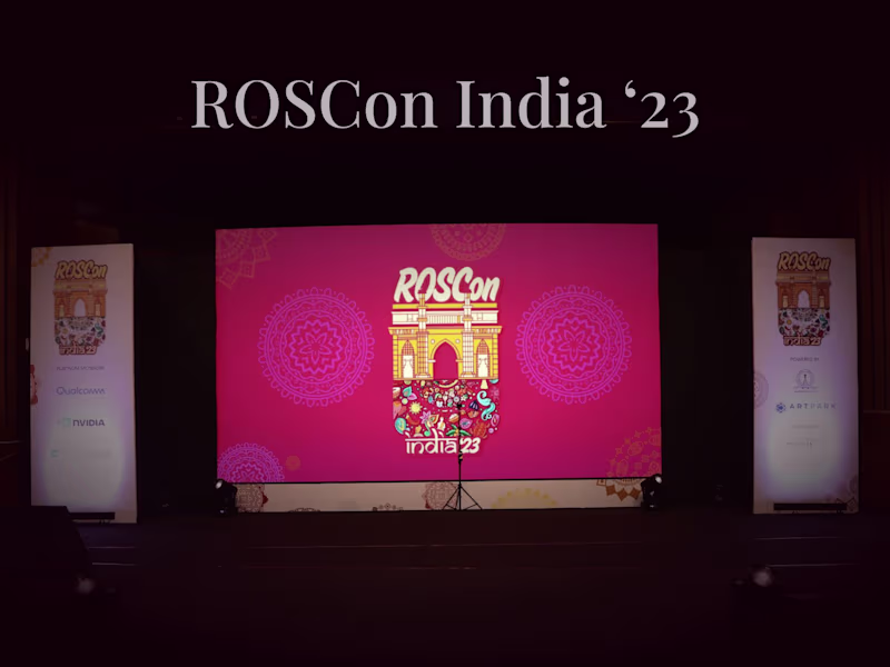 Cover image for ROSCon India, 2023