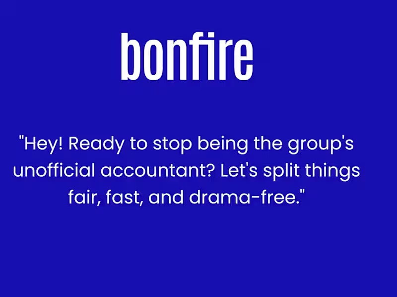 Cover image for Bonfire is a self-initiated concept