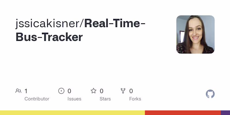 Cover image for Real Time Bus Tracker