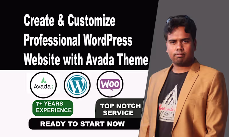 Cover image for Avada Theme Setup and Customization