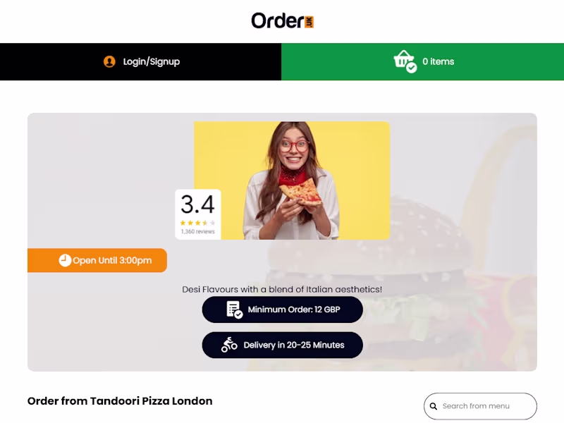 Cover image for Full-Stack Food Delivery & Ordering