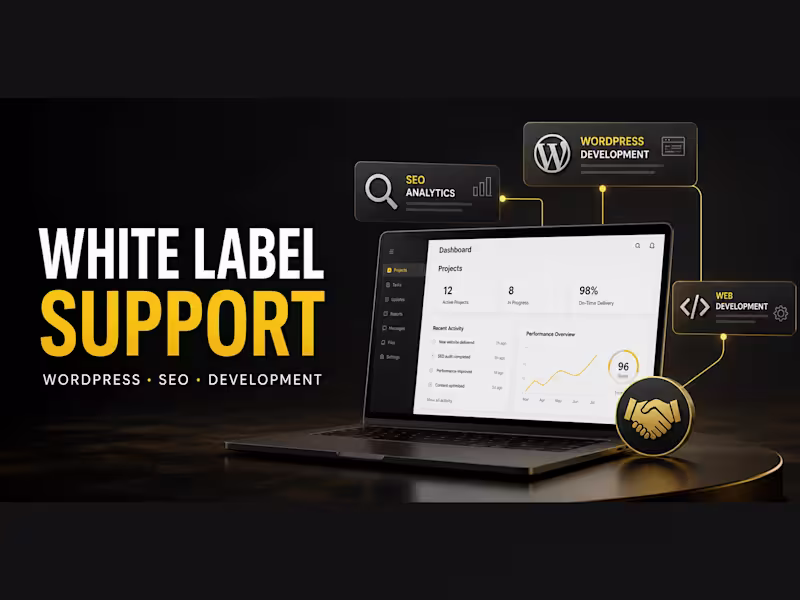 Cover image for White Label WordPress, SEO & Development Support