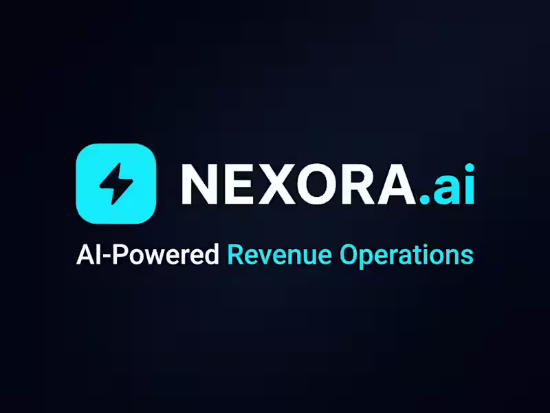 Cover image for NEXORA.ai (http://NEXORA.ai) - Revenue Intelligence