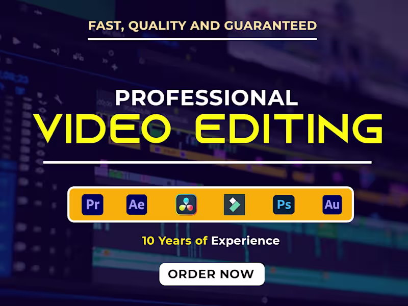 Cover image for Professional Video & Audio Editor